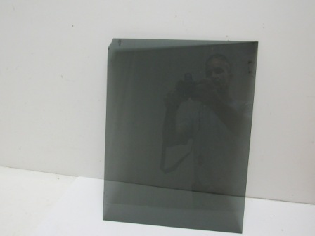 Tinted Plexiglass (One Broken Corner / Will Be Covered By Monitor Glass When Installed / Some Scratches) (Fits Bally / Midway Games / Pac-Man / Ms Pac-Man Etc.) ( 1/8 X 13 5/16 X 17 7/16) (Item #10) $24.99